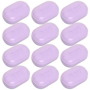 라벤더 12개 향이좋은비누 90g (12개) 단단한 향이 좋은 미용 목욕 세숫비누 1592