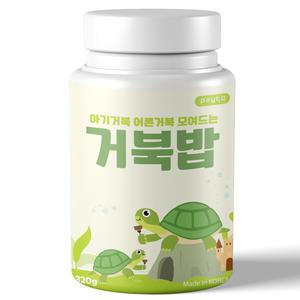 페이토 거북밥 320g 먹이스푼포함 국내산 거북이 전용사료 아기 어른거북이 전연령용 사료