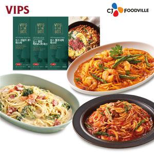 [VIPS] 빕스 원팬 파스타 3종 세트(명란까르보나라+쉬림프 로제+볼로네제)
