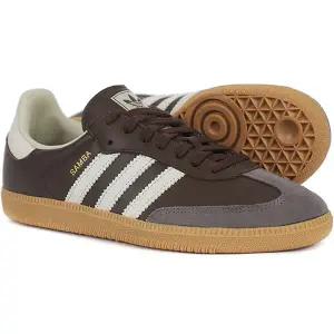 [정품] 아디다스 삼바 OG 브라운 퍼티 그레이 (ID1481)