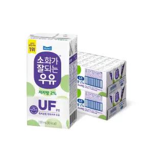 소화가잘되는우유 저지방, 190ml, 24개입, 2개