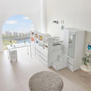 원마인드 조이 수납 침대 성인 벙커침대 SS 수퍼싱글