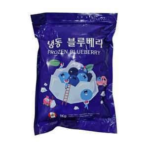 냉동 블루베리 1kg 페루산 최상급 블루베리