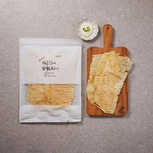 [품질보장] 더먹다 자연오감 해오징어 버터구이 400g  혼술 맥주 안주 주전부리