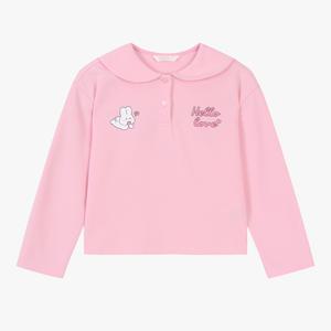 [로엠걸즈] 피케 세일러 티셔츠 RGSM2485C