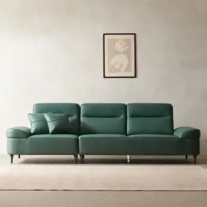 솔트 제드 4인 천연면피 통가죽 소파 msi032