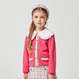 [보리보리/헤지스 키즈]헤지스키즈 소피아 이지케어 가디건 HTS11KC50M_PK