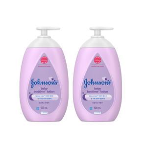 존슨즈 베이비 베드타임 로션 500ml X2개