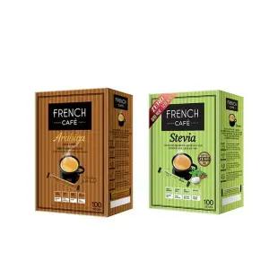 프렌치카페믹스 아라비카 골드라벨 100T+스테비아 커피믹스 100T