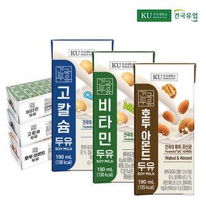 건국두유 72팩 (호두아몬드/고칼슘/비타민)