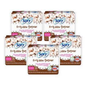 중형 여성기저귀 여성생리대 바디피트 쏘피 유기농 순면커버 16P5개