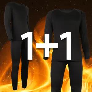 [NK아울렛]엔케이아울렛 [1+1]G발란 남성 융털 기모 내의 남성 보온 상하의 내복세트