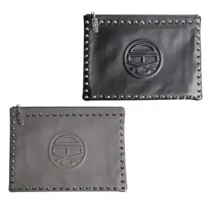 덱스골프 뉴 로고 클러치 파우치 백 손가방 소가죽 P