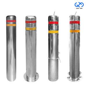 101파이 일자형 볼라드 스텐304 매립 앙카 이동식