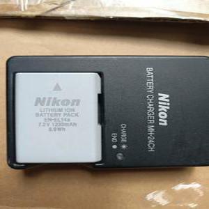 Nikon 니콘 배터리 MH-24 EN-EL14A EL14 D3400 D5300 D5600