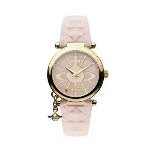 비비안웨스트우드 VV006PKPK 여성 가죽 쿼츠 32mm