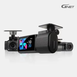 지넷 1.9인치 슬림 알파 엣지 3채널 블랙박스 페달 블랙박스