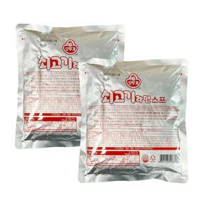 오뚜기 쇠고기라면스프 285g 2개