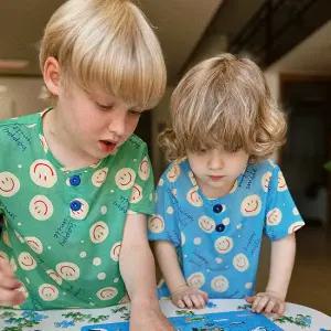 NEW 알럽키즈 쿨 아이스 주니어 아동 5부 잠옷 실내복 내의 파자마 홈웨어 상하세트