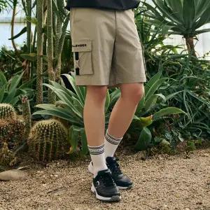 [챌린저](대전신세계) 남성 라이트웨이트 5부 카고 반바지 카키베이지