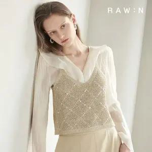 로우앤 스팽글 니트 뷔스티에 1종