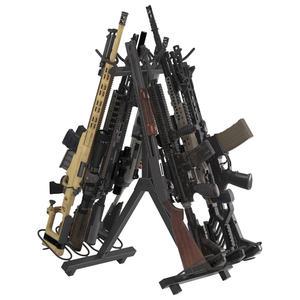 카르빈 총 거치대 에어소프트건 비비탄 총 진열