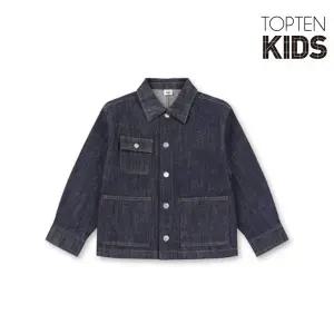 [롯데백화점]탑텐키즈 남아) 에코논페이드 데님 자켓 MKF1KG1211