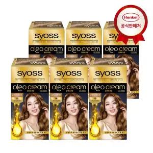 갤러리아 사이오스 올레오크림 새치염색약 1-B 크리스탈베이지 x 6개