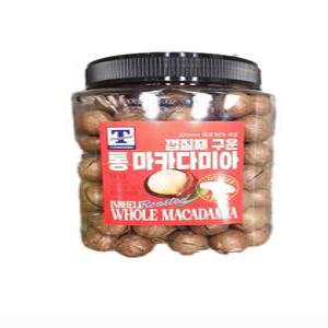 티스탠다드 껍질째 구운 통 마카다미아 1kg e