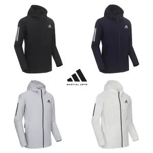 아디다스 컴뱃스포츠 마샬아츠 초경량 에어쿨링 후드 트레이닝 자켓 TR 140HS 남녀 여름용 슬림핏 상의