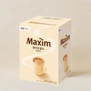 [맥심] 화이트골드 커피믹스 250입