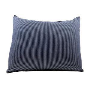 선염 스트라이프 삼각등쿠션M