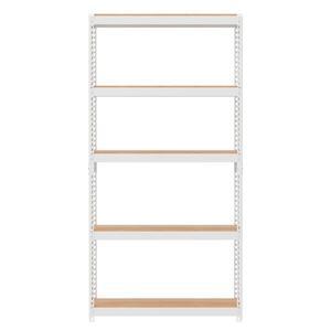 스피드랙 5단 철제선반 900 화이트