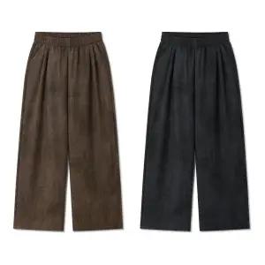 [엠엔씨][MNC] [2장묶음] 소프트린넨 투턱와이드 밴딩바지 (MDIP882LJ)