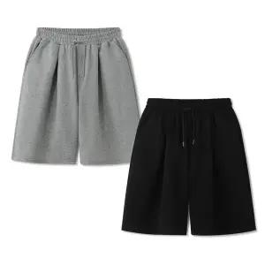 [엠엔씨][MNC] [2장묶음] 6부버뮤다 핀턱 반바지 (MDSP303JL)