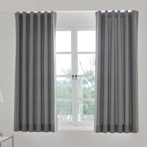 작은창 창문 암막커튼 형상기억 작은방 반창 짧은 가리개 핀형 2장