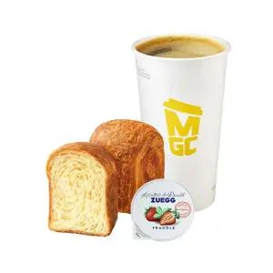 [메가MGC커피] 버터버터뜯어먹는식빵(HOT)브런치 세트