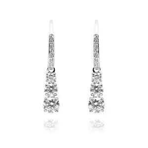 [스와로브스키] 여성 Attract Trilogy 후프 귀걸이(R1)(5416155)