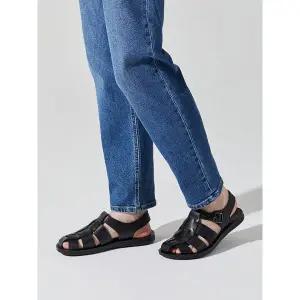 [하프클럽/무크]남화 어반 피셔맨 소가죽 샌들 2colors