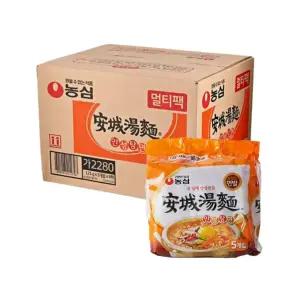 농심 안성탕면 125g 40개