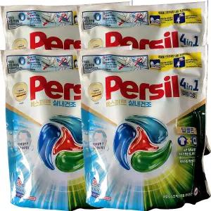 퍼실 디스크 실내건조 캡슐세제 겸용 리필 26개 4팩 (104개)