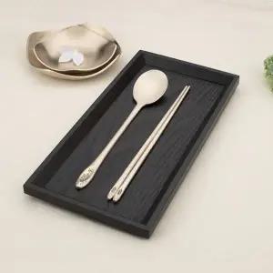 [수타미](대전신세계)방짜유기 유기수저 놋봄 홈거북 1인 수저세트 놋수저 + 무료각인