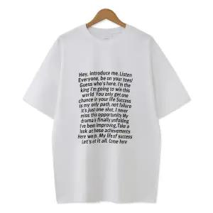 [엠엔씨][MNC] 레터링 오버핏 반팔티 (MDBT800CI)