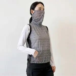 DMJG 1024 여자골프웨어쿨망사귀걸이조끼