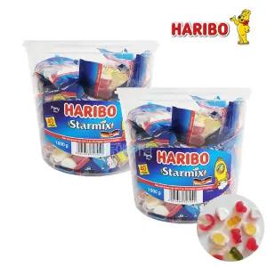 하리보 스타믹스 젤리 1kg X2개 대용량 독일 수입 곰젤리