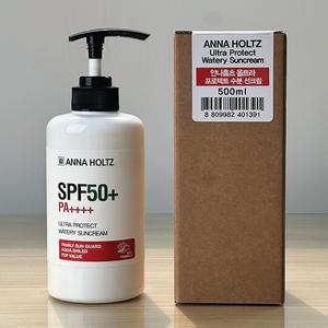 안나홀츠 대용량 온가족 울트라 프로텍트 수분 선크림 spf50+PA++++ 썬크림 500g 자외선차단제 썬블럭