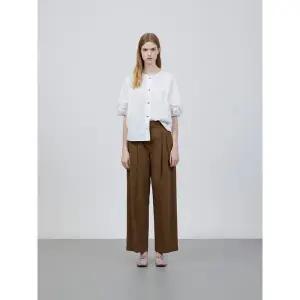 [ZOOC](천안아산점)투턱 배기핏 코튼팬츠 Z252MSA031