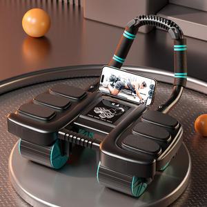 코어 AB 슬라이드 휠 슬라이더 복부운동 플랭크 복근롤러 4륜 복근 운동기구 H188