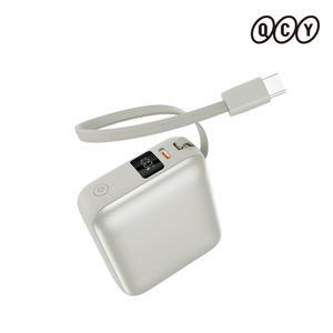 QCY 35W 기내반입 C타입 초고속 충전 대용량 갤럭시 보조배터리 10000mAh 블랙