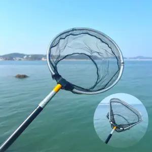 원형 삼각 뜰채 낚시 바다 민물 뜰채망 풀장 잠자리채 해루질 스텐
